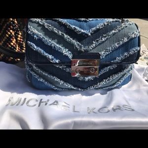 Michael Kors Sloan Denim Handbag